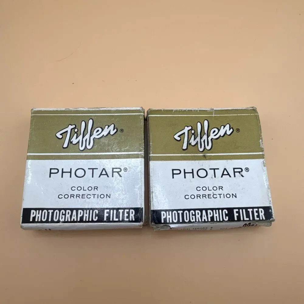 2 Tiffen Photar Color Correction Photographic Filters Close Up #2 / #3 Series 6